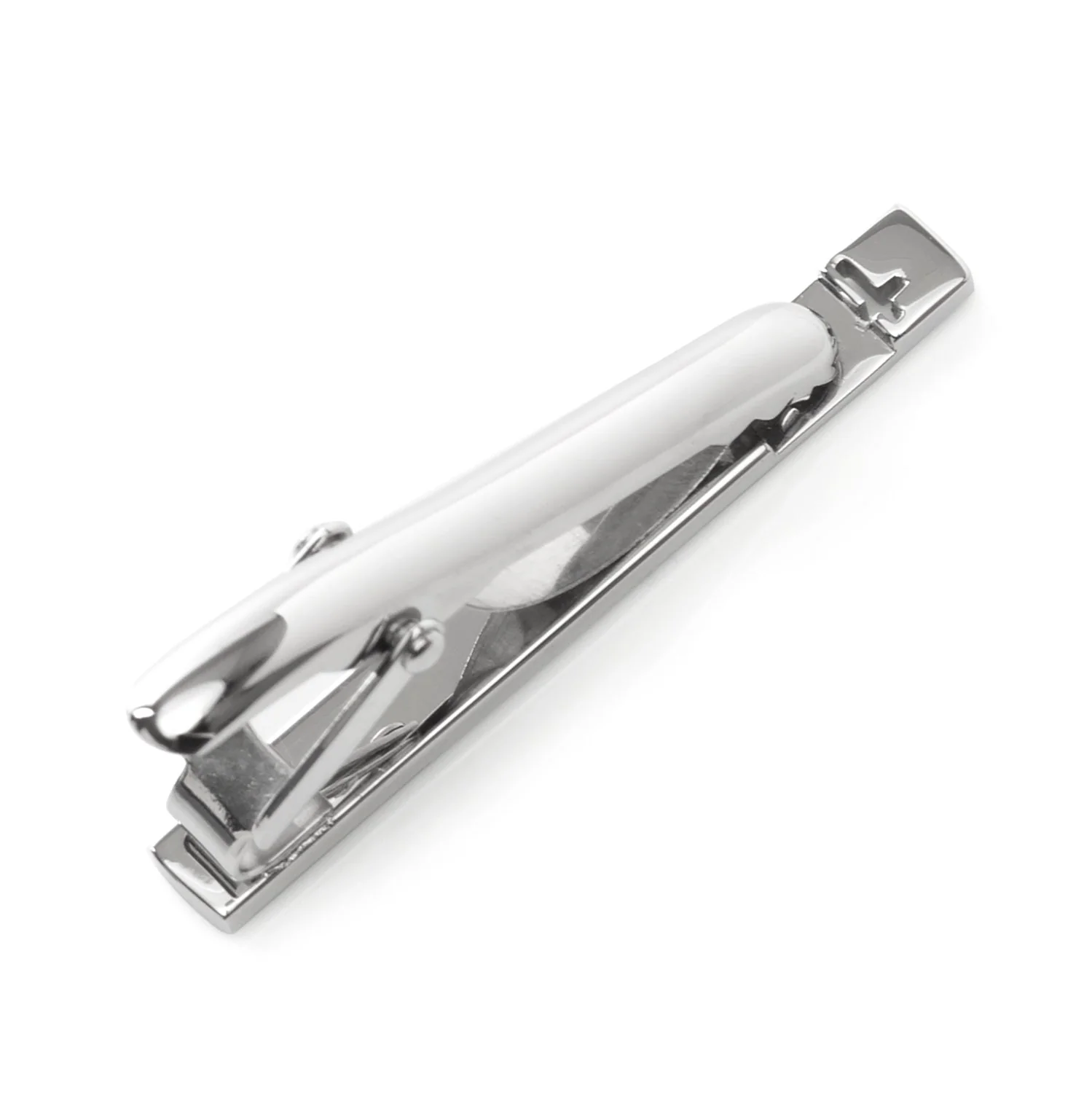 Cross Cutout Stainless Steel Tie Clip - Image 3