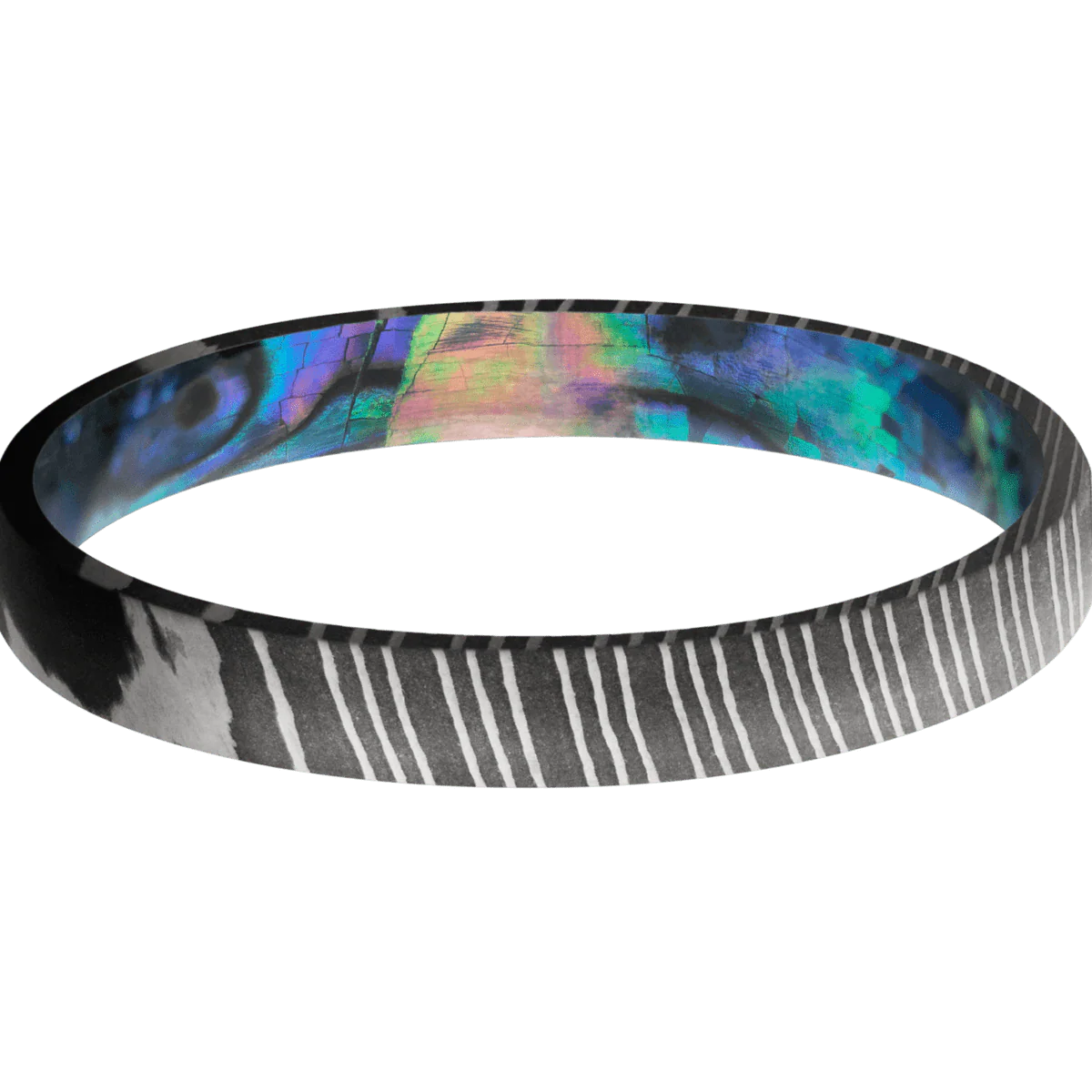 Damascus + Acid Finish + Abalone - Image 3