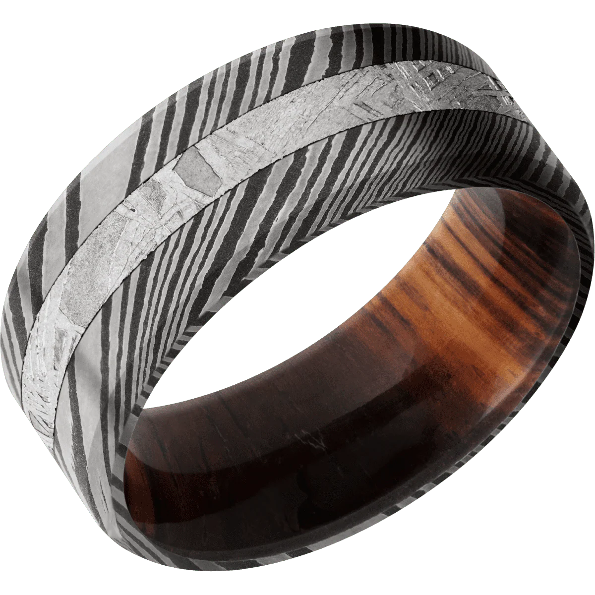 Damascus + Acid Finish + Cocobolo - Image 2