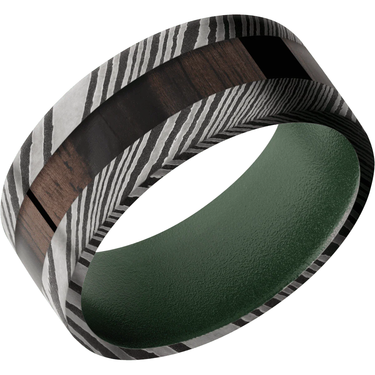 Damascus + Acid Finish + Highland Green - Image 2