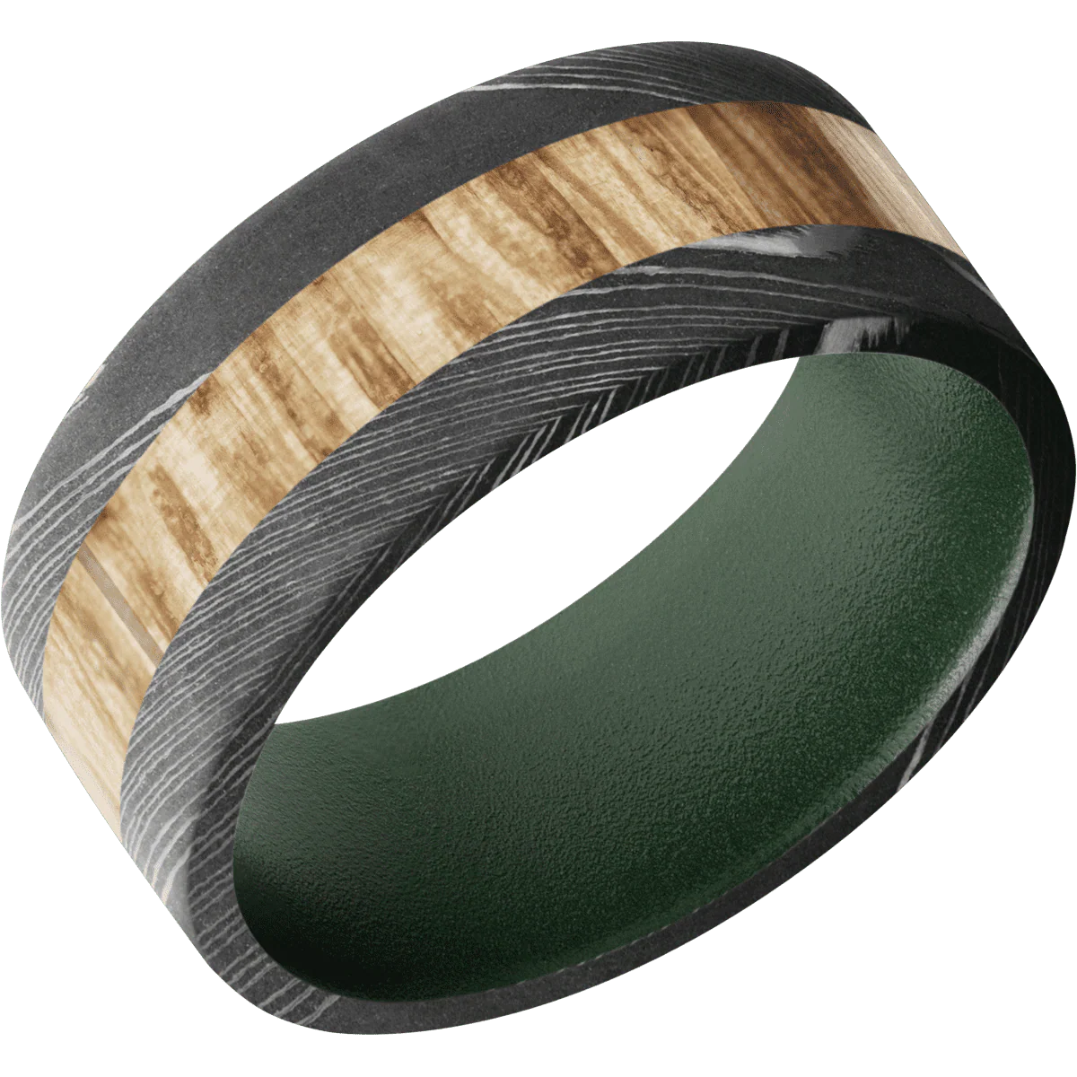 Damascus + Acid Finish + Highland Green - Image 2