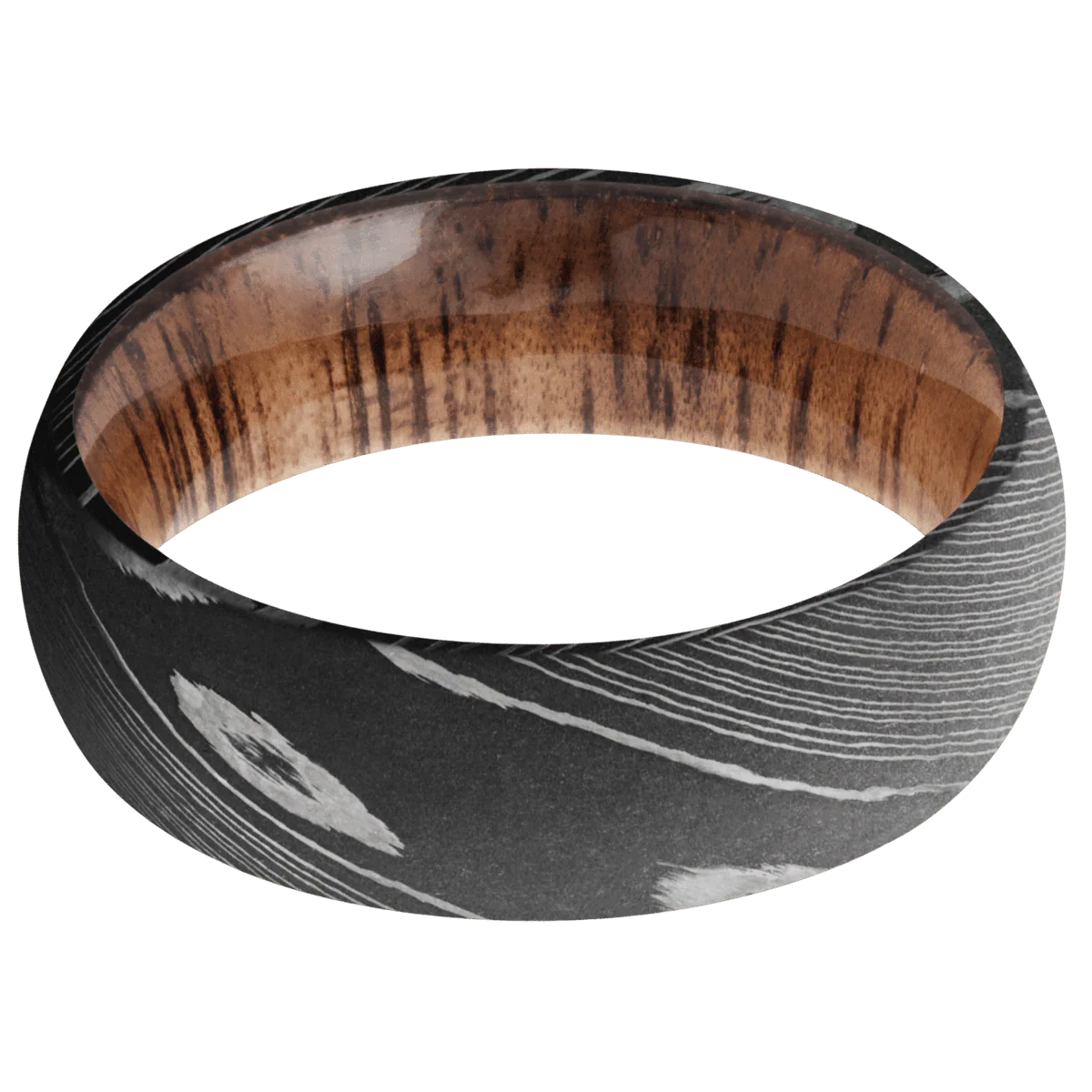 Damascus + Acid Finish + Koa - Image 3