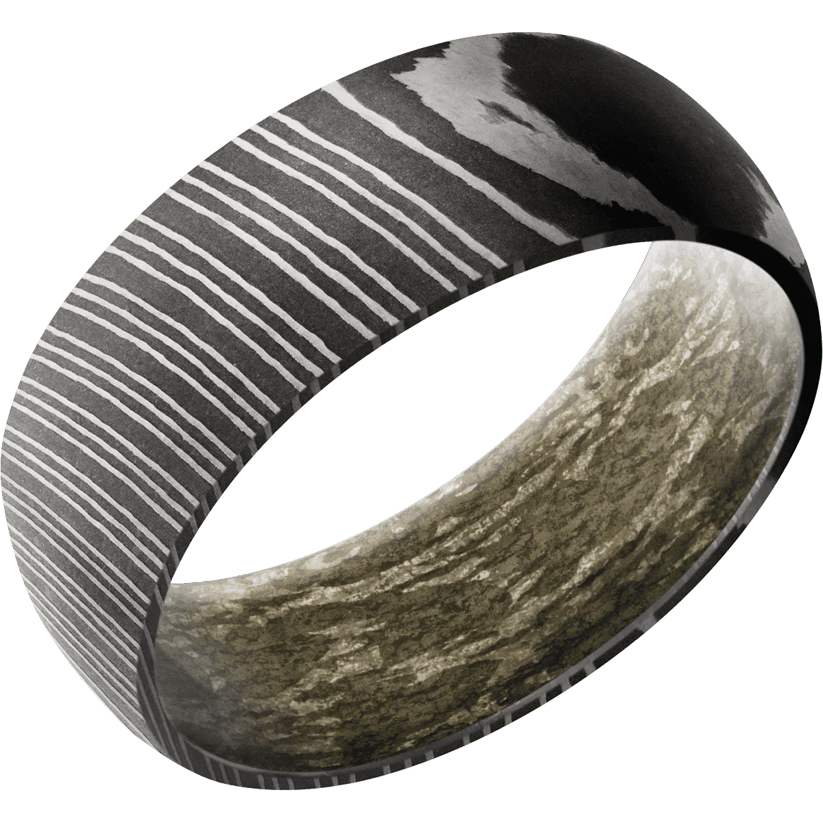 Damascus + Acid Finish + MossyOak Bottomland - Image 2
