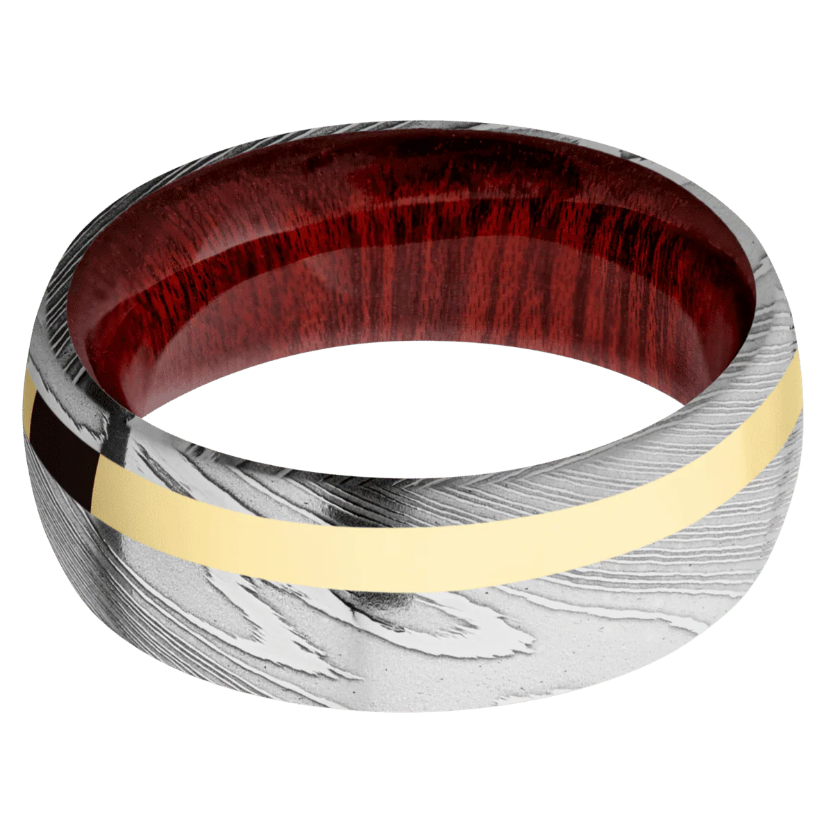 Damascus + Polish Finish + Blood Wood - Image 3