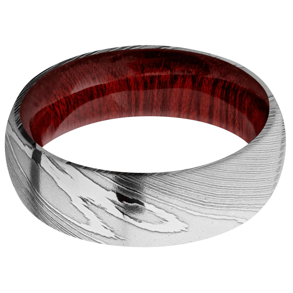 Damascus + Polish Finish + Blood Wood - Image 3