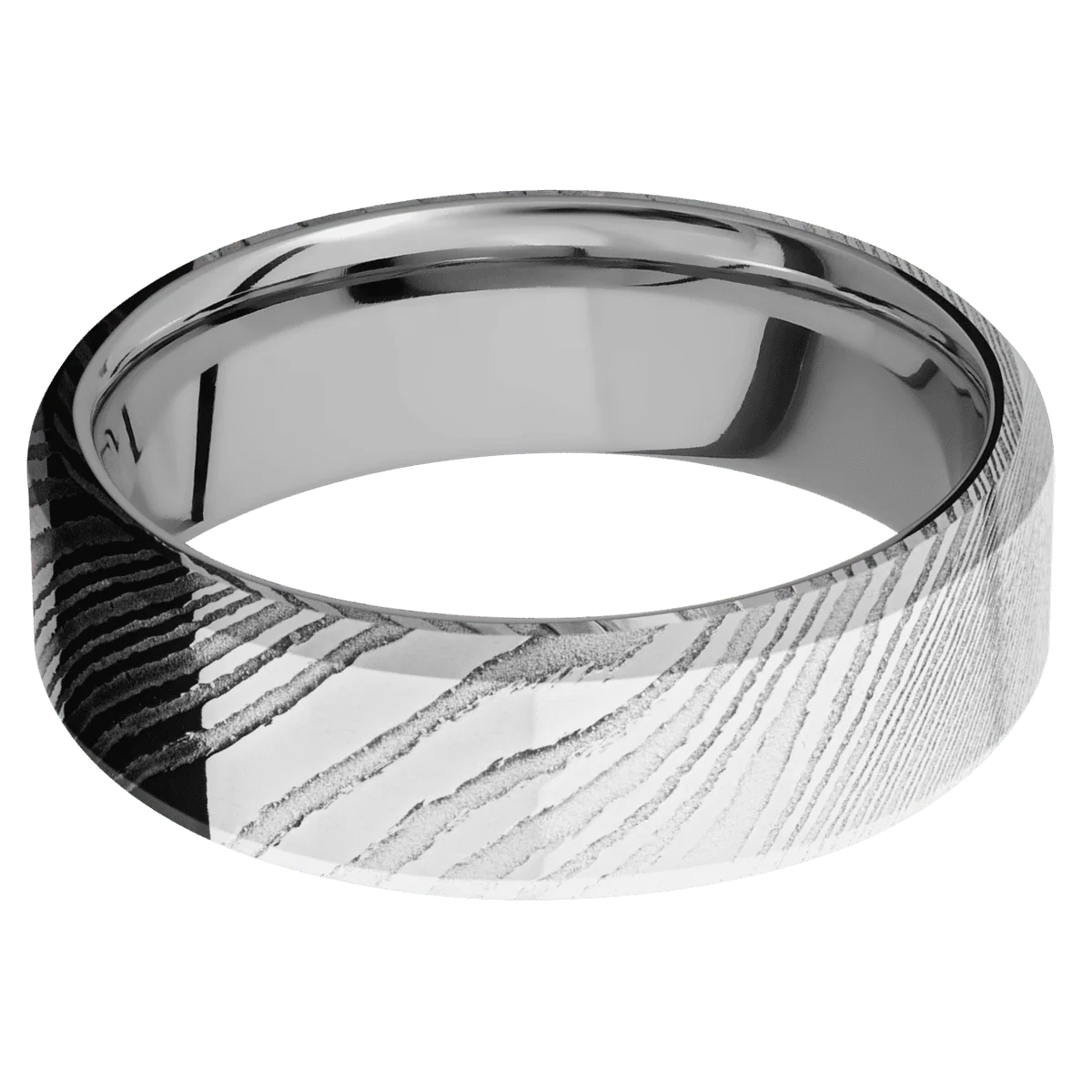 Damascus + Polish Finish + Titanium - Image 3