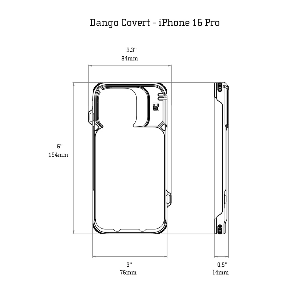 DANGO COVERT CASE FOR IPHONE 16 PRO - Image 25