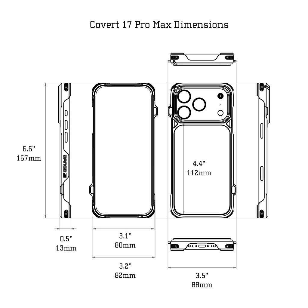 DANGO COVERT CASE FOR IPHONE 17 PRO MAX - Image 24