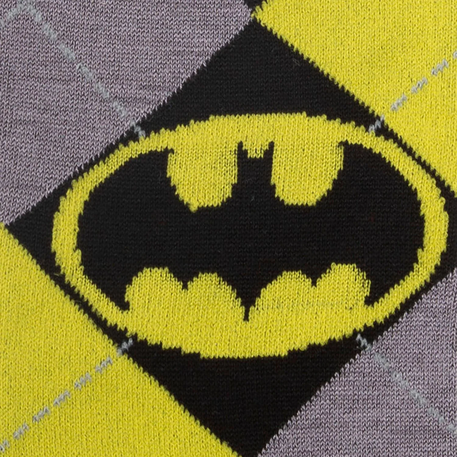 DC Batman Argyle Classic Sock - Image 3