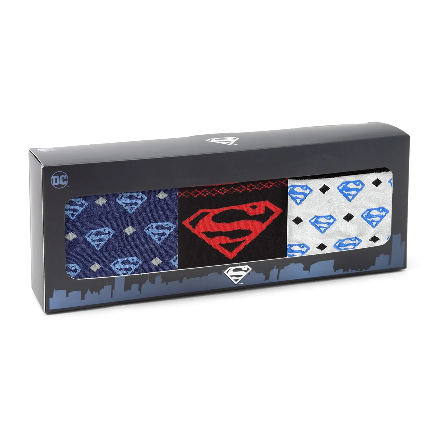 DC Superman 3 Pair Sock Gift Set - Image 6