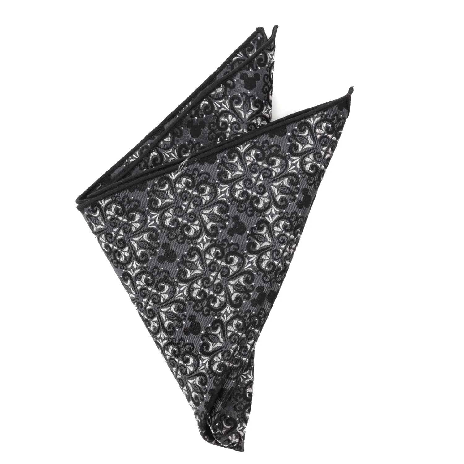 Disney Mickey Mouse Damask Pocket Square and Bow Tie Gift Set - Image 4