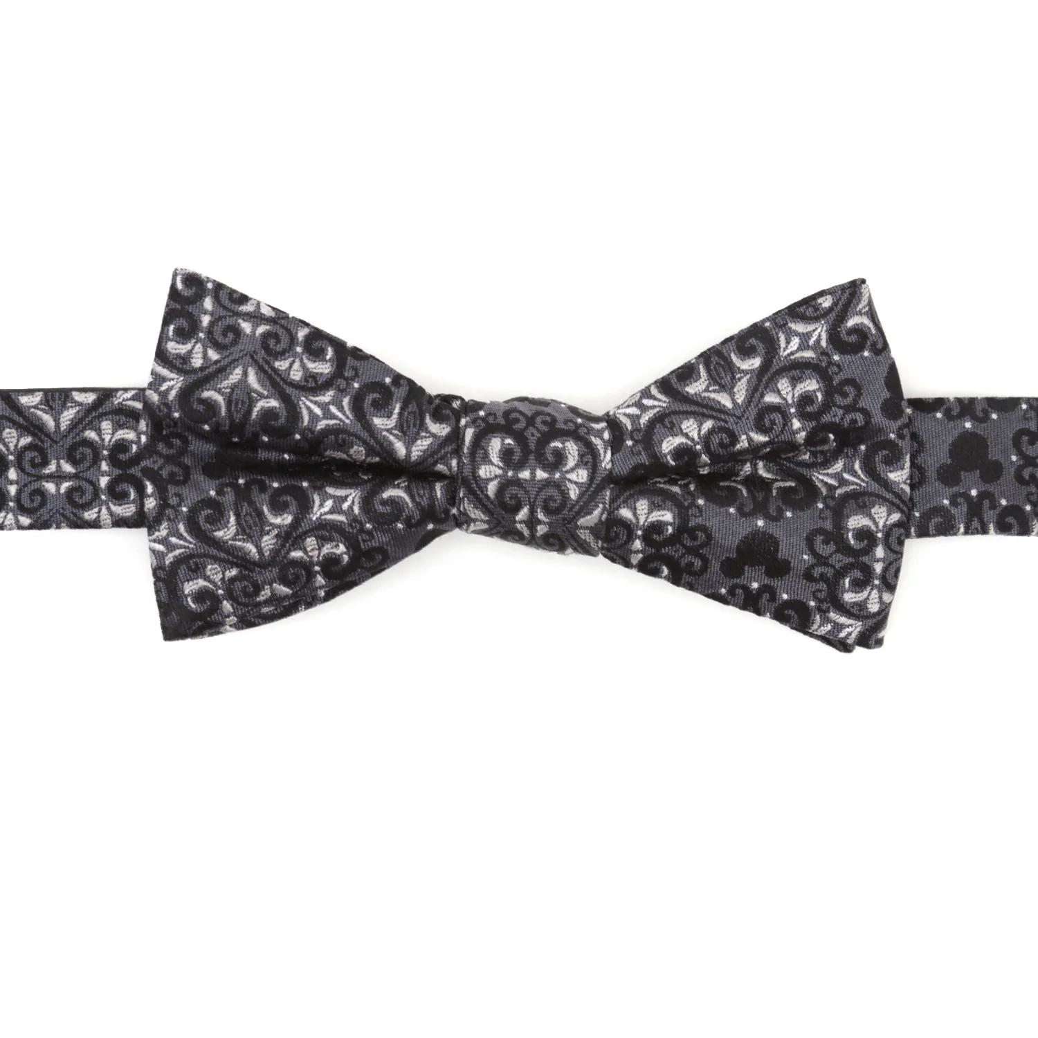 Disney Mickey Mouse Damask Pocket Square and Bow Tie Gift Set - Image 7