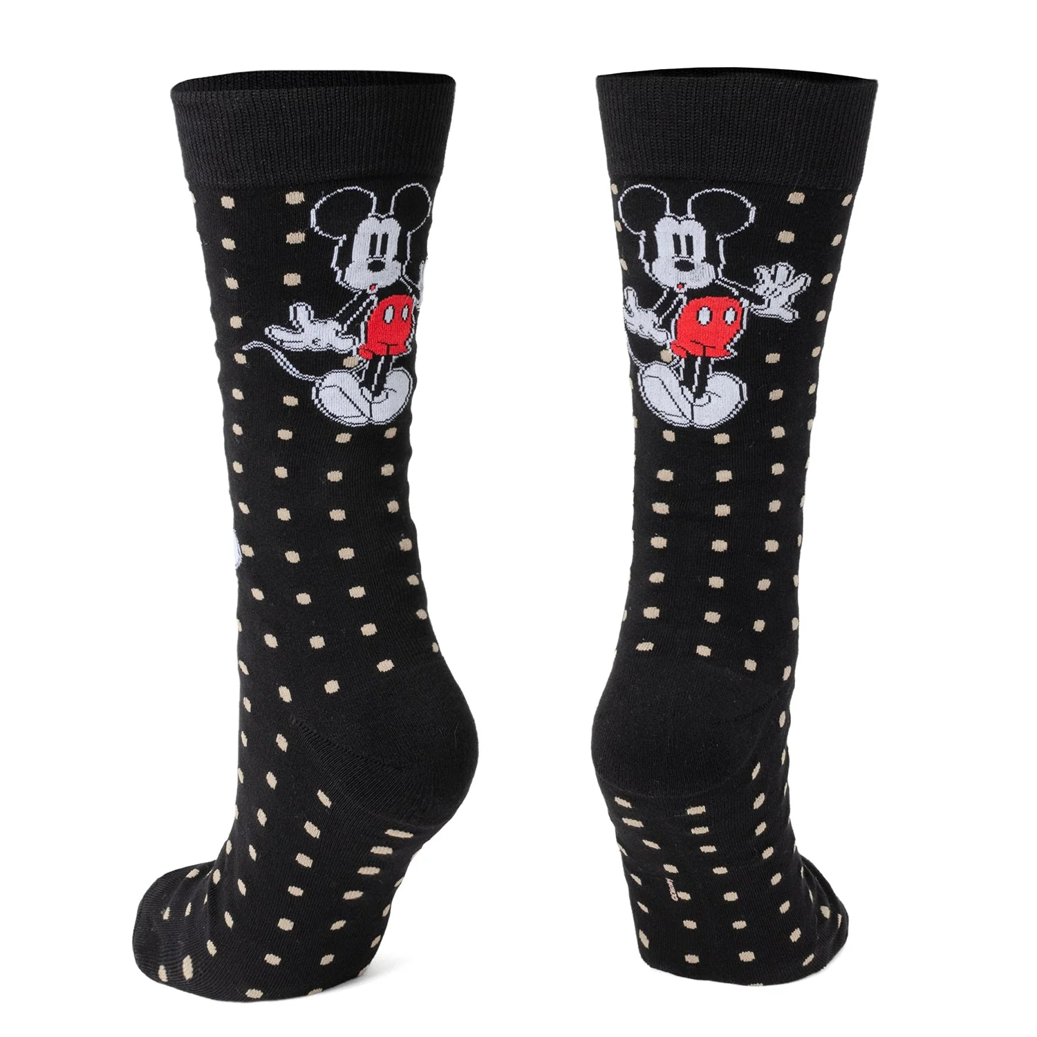 Disney Mickey Mouse Dot Socks and Blue Lapel Pin Gift Set - Image 3