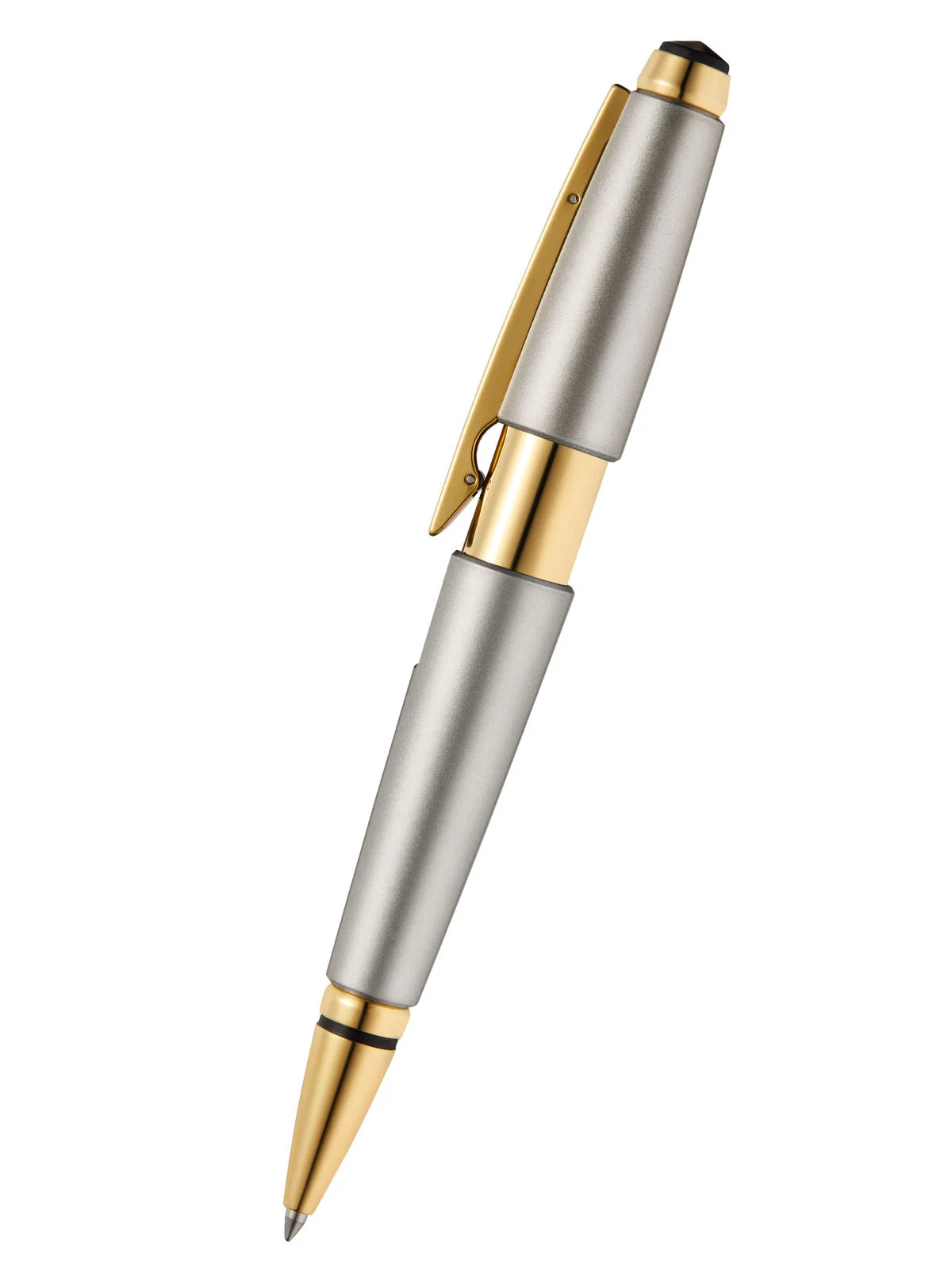 Edge™ Sonic Titanium Lacquer with Gold PVD Appointments Selectip® Rollerball Pen - Image 6