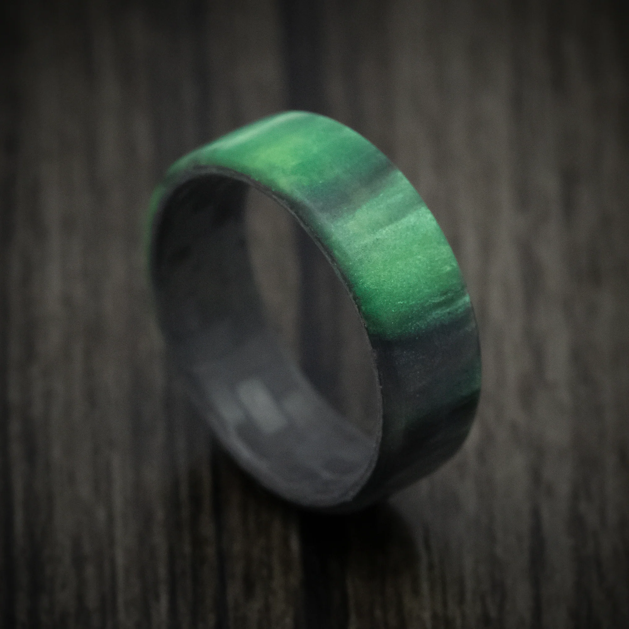 Emerald City DiamondCast and Carbon Fiber Ring