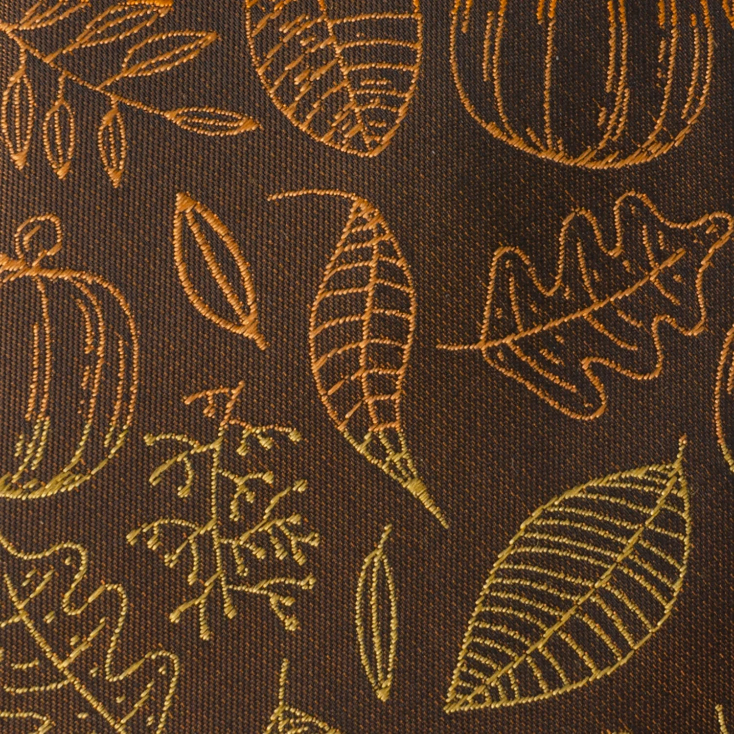 Fall Spice Men's Brown Tie - Image 4