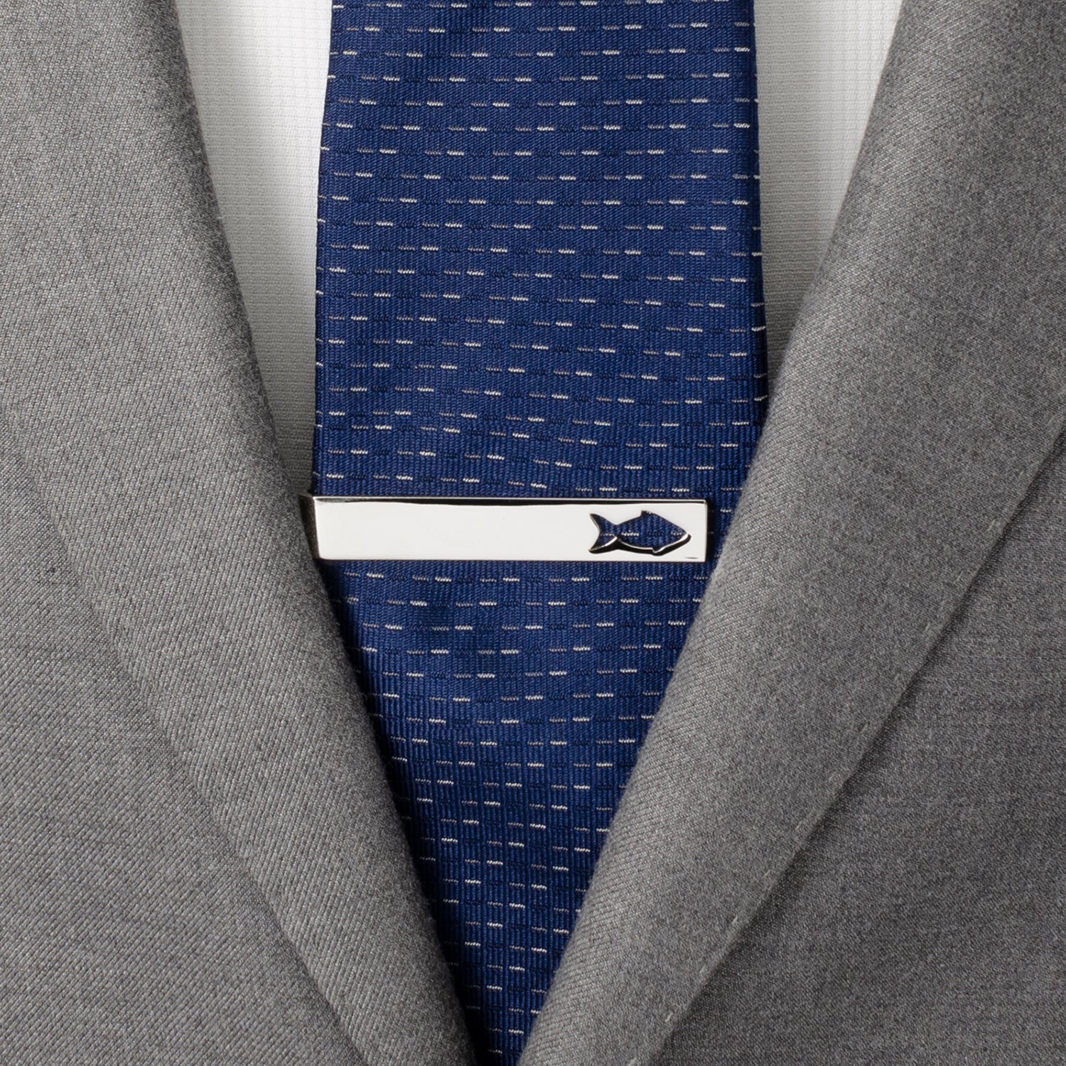Fishing Cut-Out Hidden Message Tie Bar - Image 2