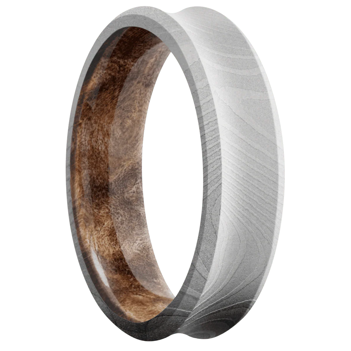 Flattwist + Bead Finish + Maple Burl