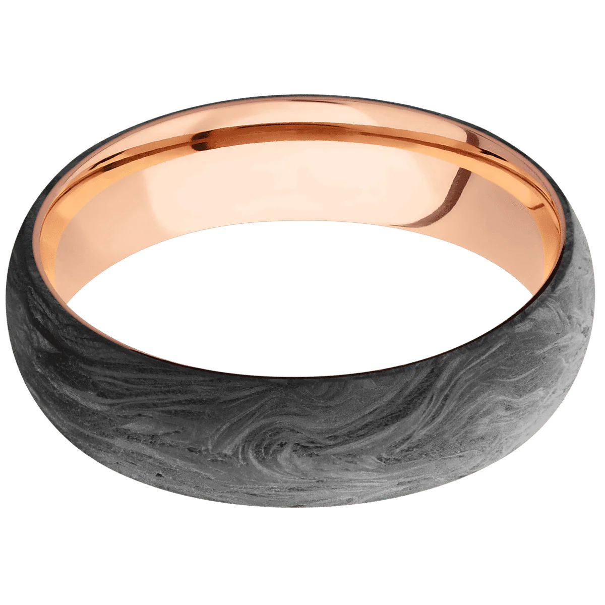Forged Carbon Fiber + None Finish + 14K Rose Gold - Image 3