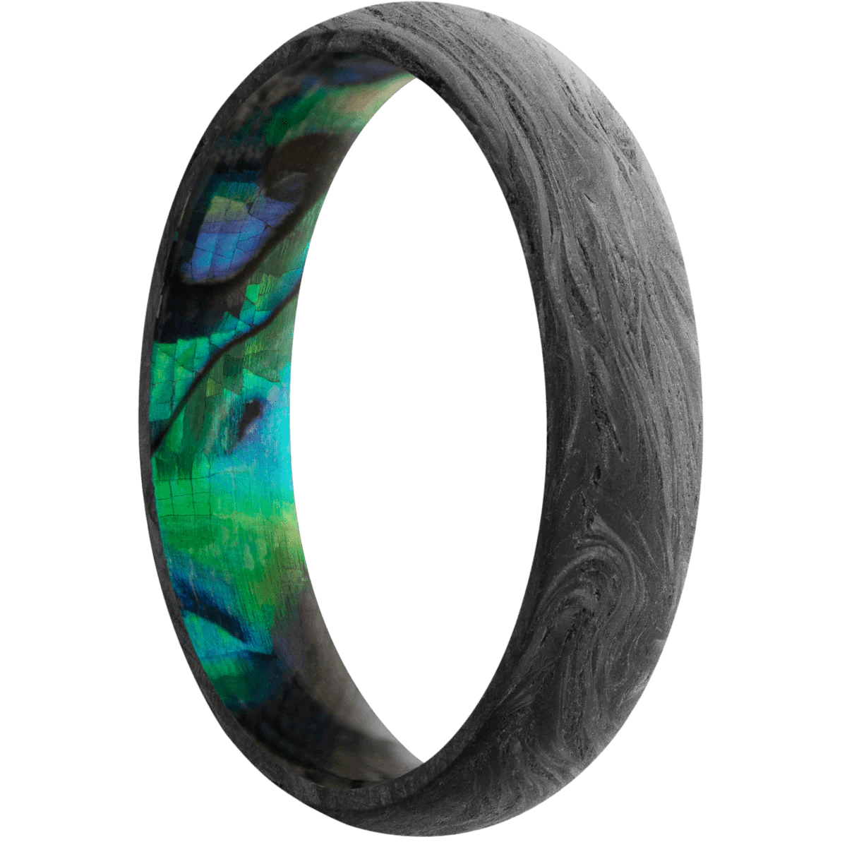 Forged Carbon Fiber + None Finish + Abalone