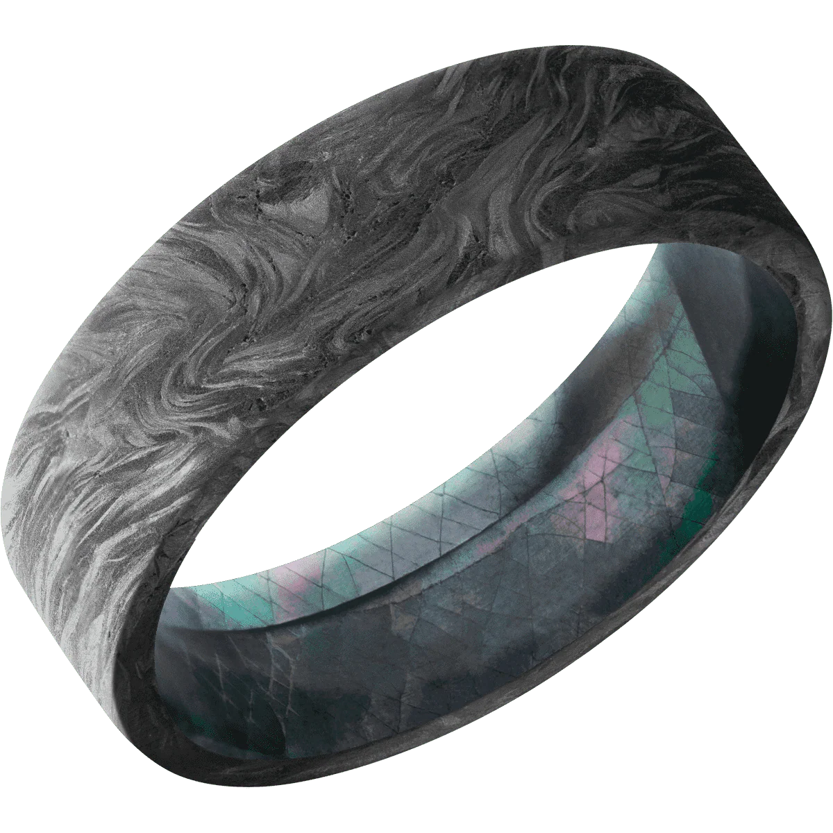 Forged Carbon Fiber + None Finish + Black Mother of Pearl - Image 2