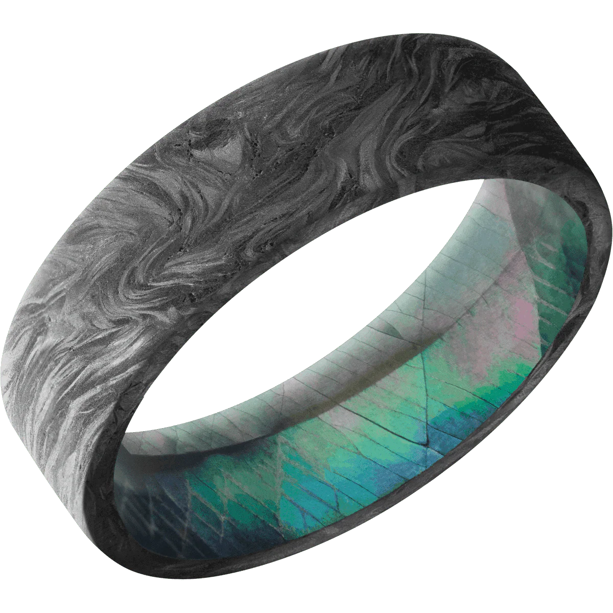 Forged Carbon Fiber + None Finish + Black Mother of Pearl - Image 2