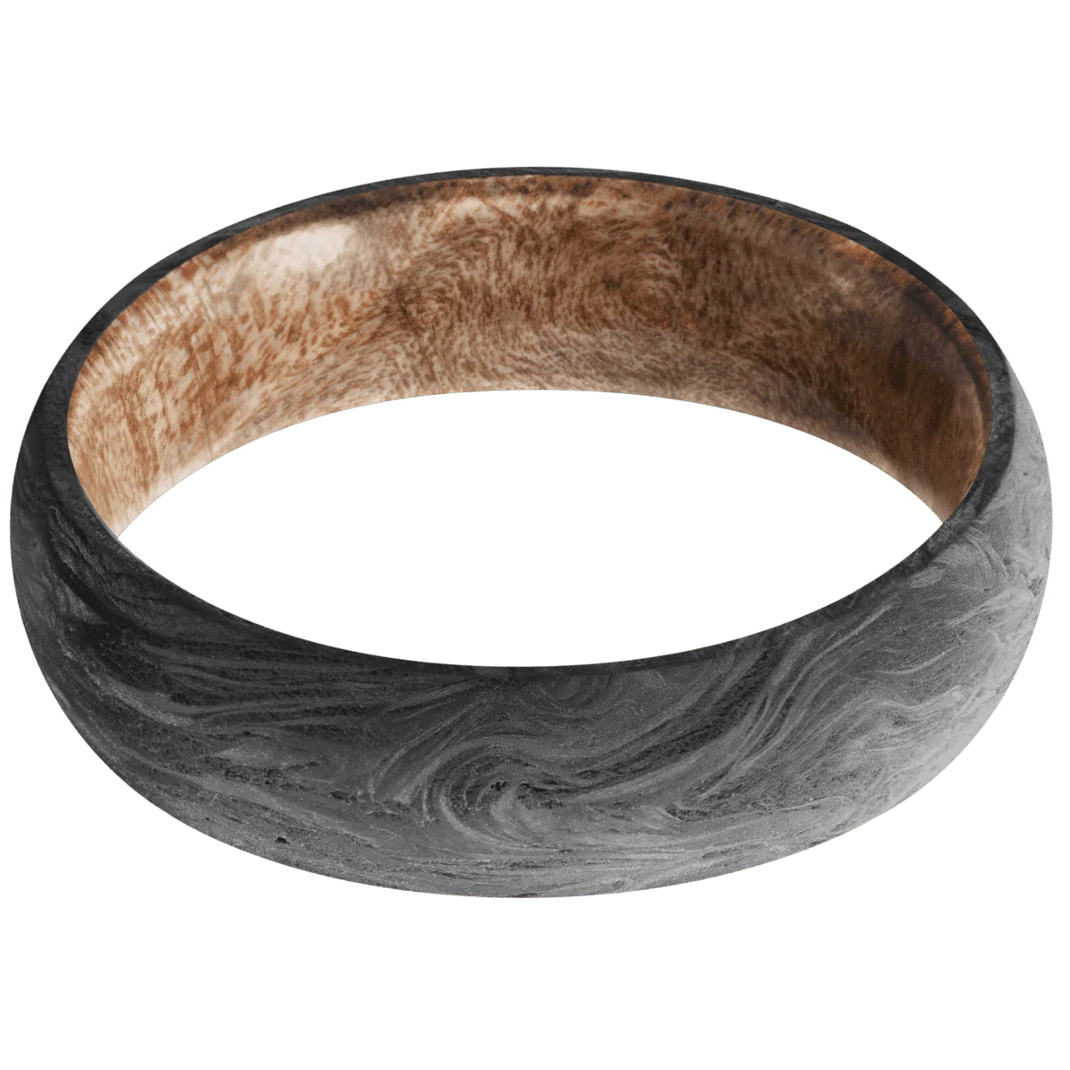 Forged Carbon Fiber + None Finish + Maple Burl - Image 3