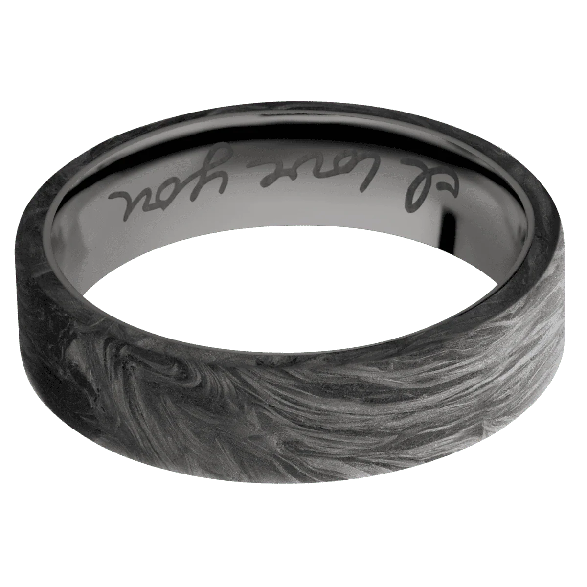 Forged Carbon Fiber + None Finish + Tantalum Noir - Image 3