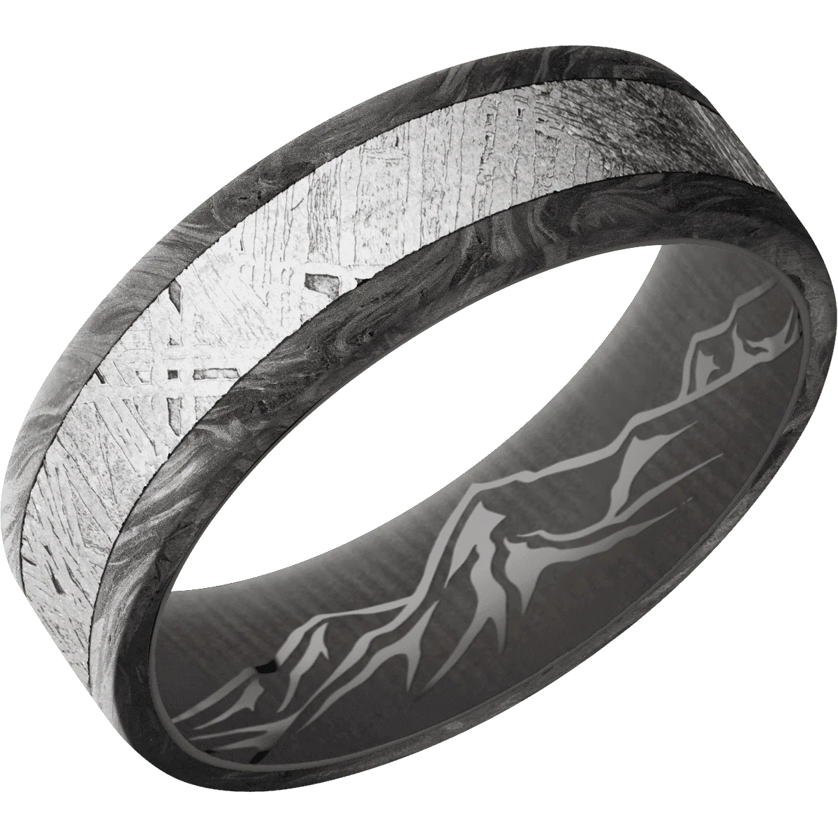 Forged Carbon Fiber + None Finish + Tantalum Noir - Image 2