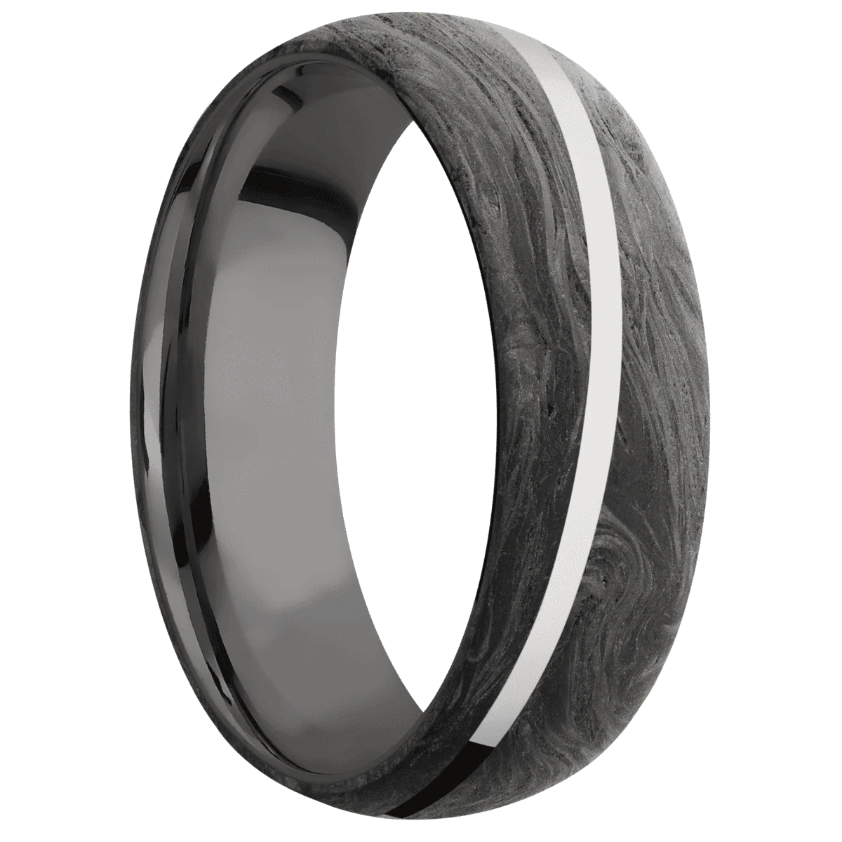 Forged Carbon Fiber + None Finish + Tantalum Noir