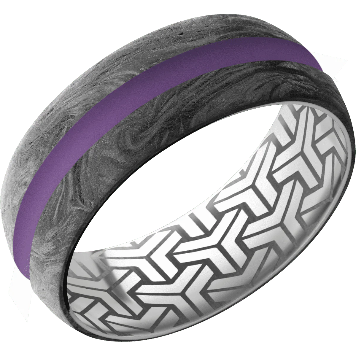 Forged Carbon Fiber + None Finish + Titanium - Image 2
