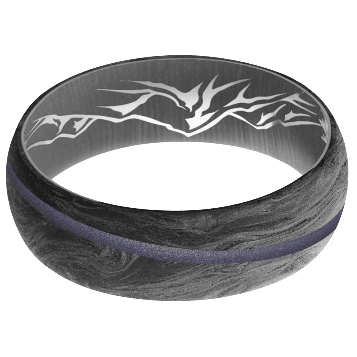 Forged Carbon Fiber + None Finish + Titanium - Image 3