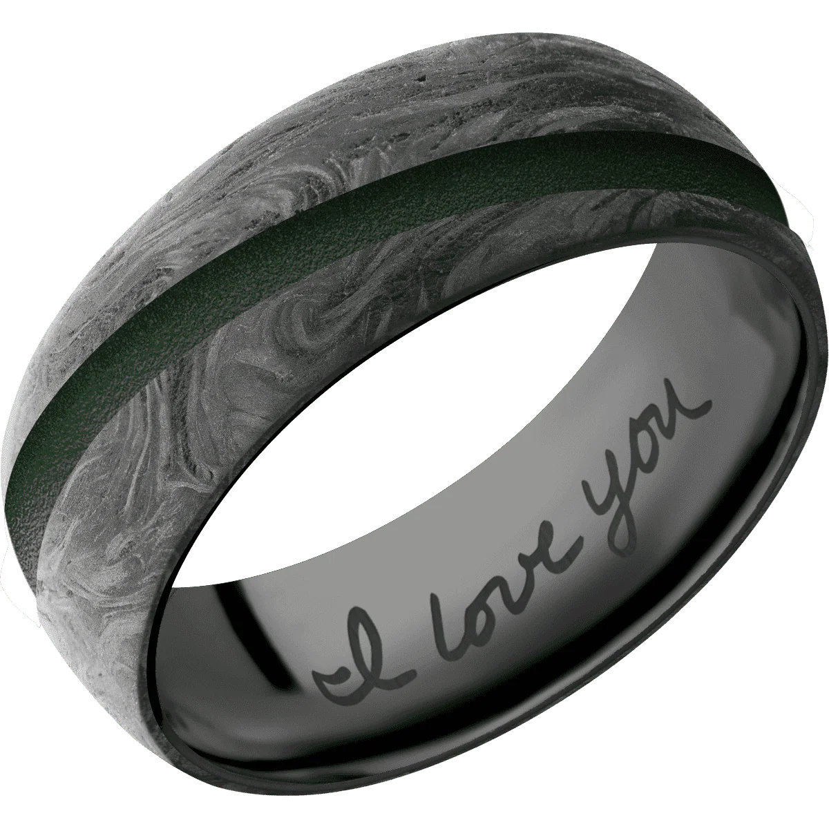 Forged Carbon Fiber + None Finish + Zirconium - Image 2