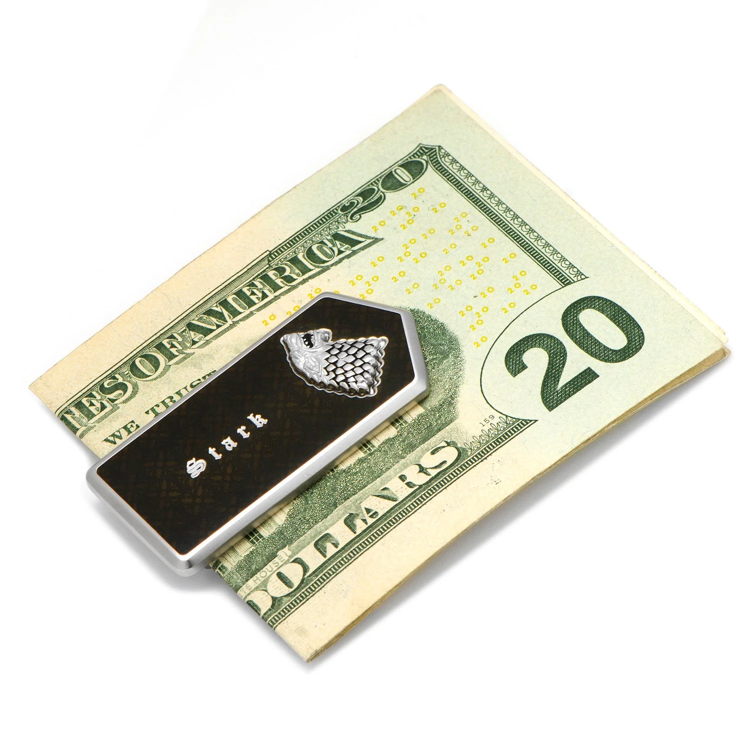 Game of Thrones Stark Filigree Money Clip - Image 3