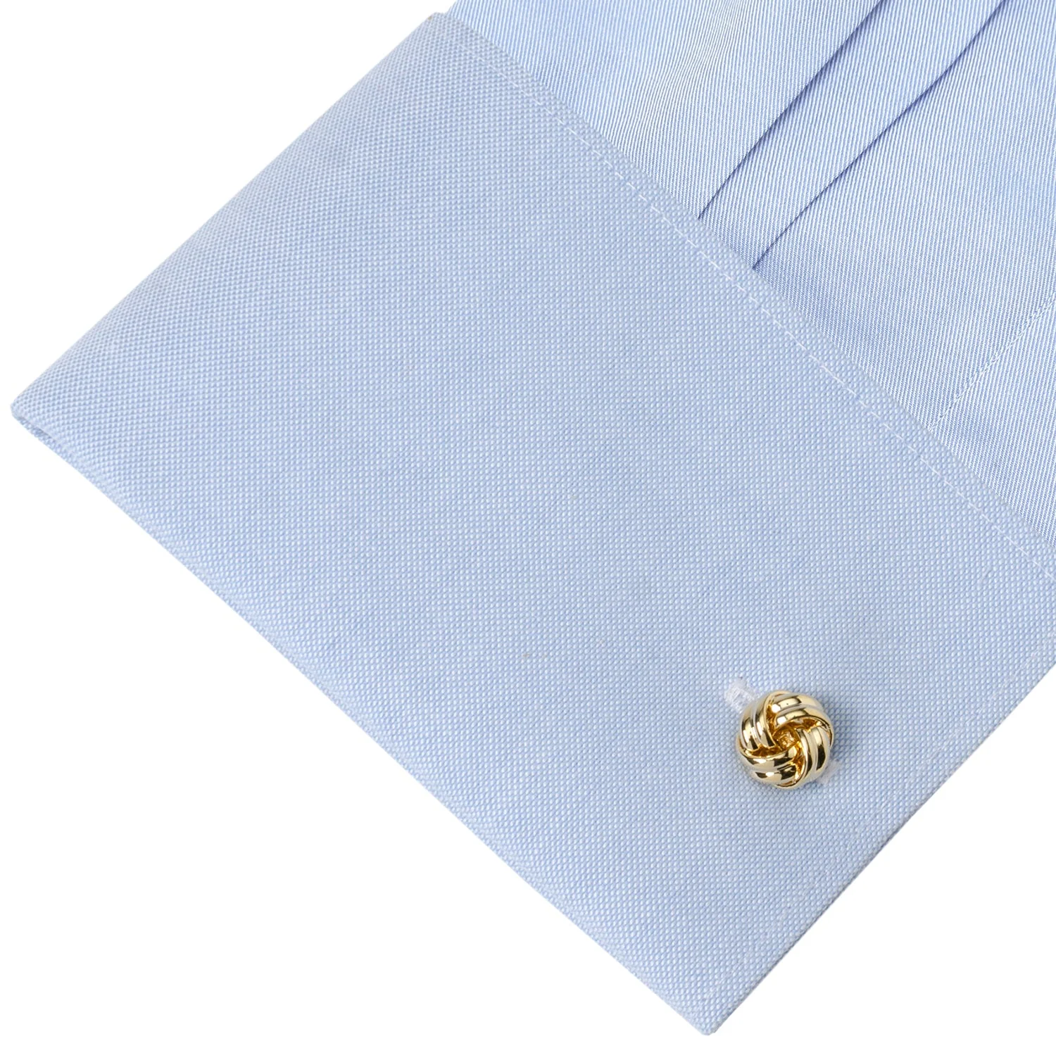 Gold Knot Cufflinks - Image 3
