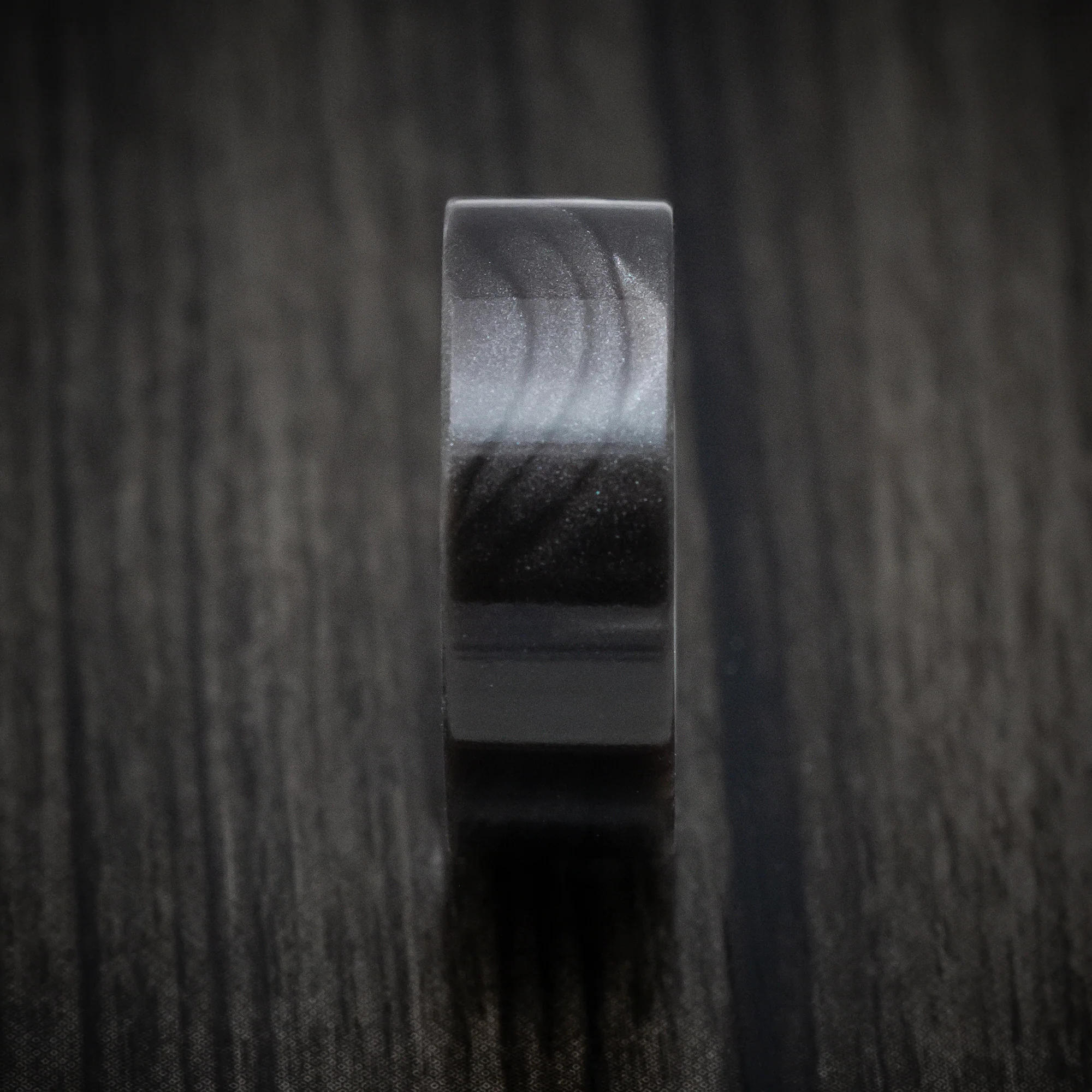 Juma Men's Ring with Titanium Sleeve Custom Made Band - Image 3