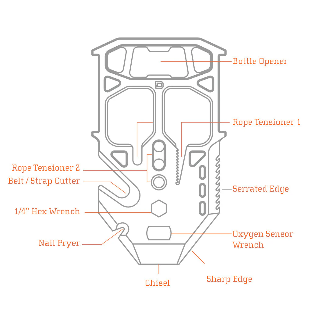 M1 MAVERICK™ WALLET - SPEC-OPS - SINGLE POCKET DTEX - BLUELINE - Image 10
