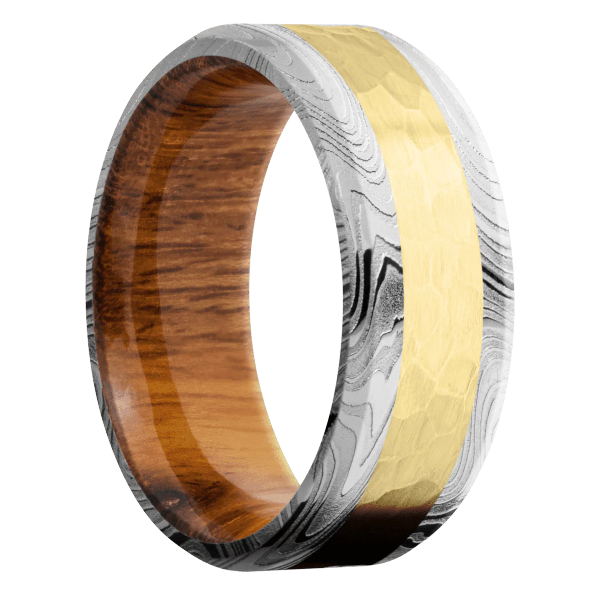 Marble + Polish Finish + Desert Iron Wood