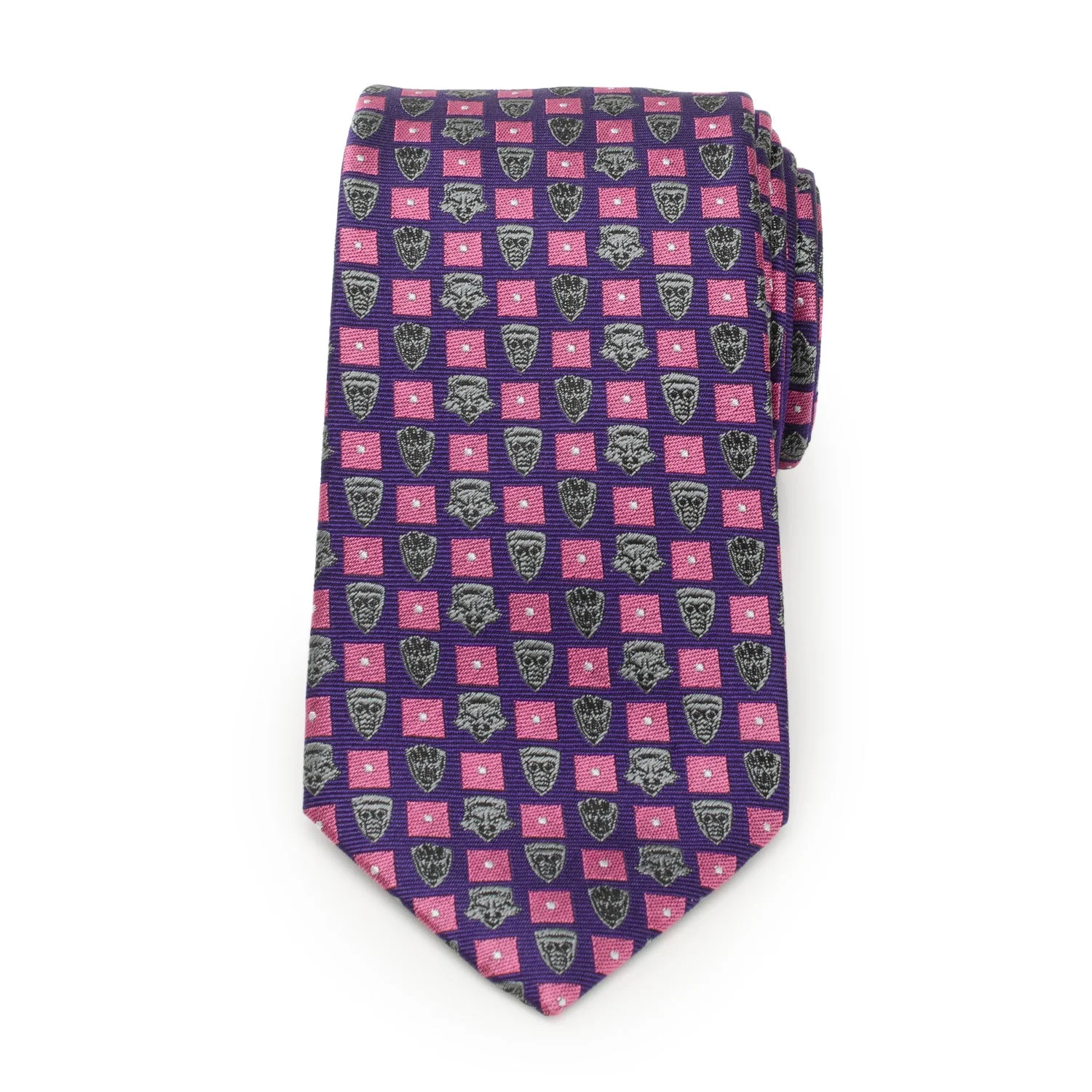 Marvel Guardian's of the Galaxy Purple Men's Tie - Image 3