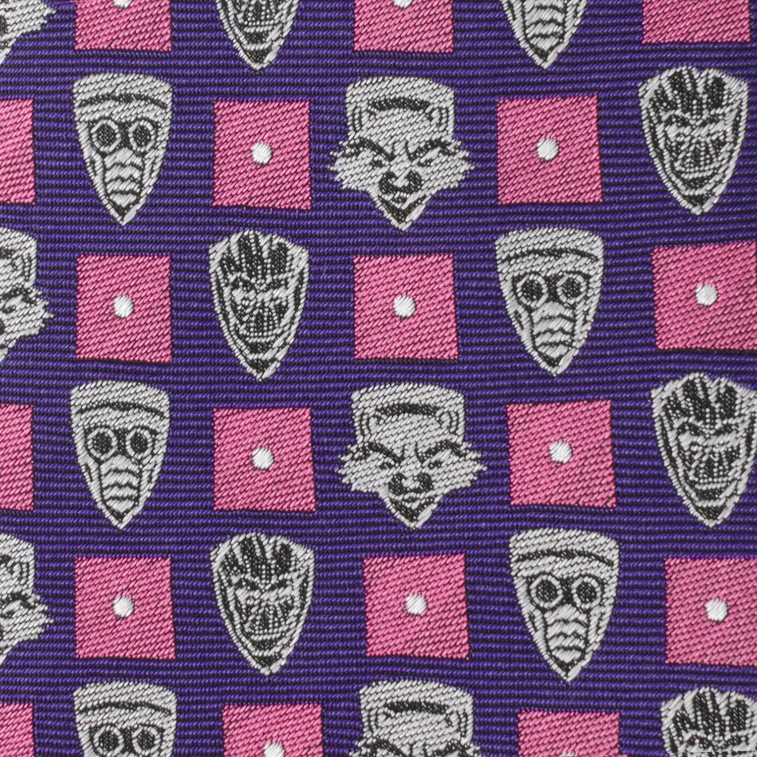 Marvel Guardian's of the Galaxy Purple Men's Tie - Image 4