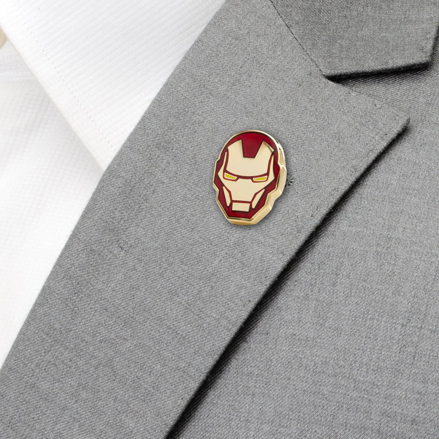 Marvel Iron Man Helmet Lapel Pin - Image 4