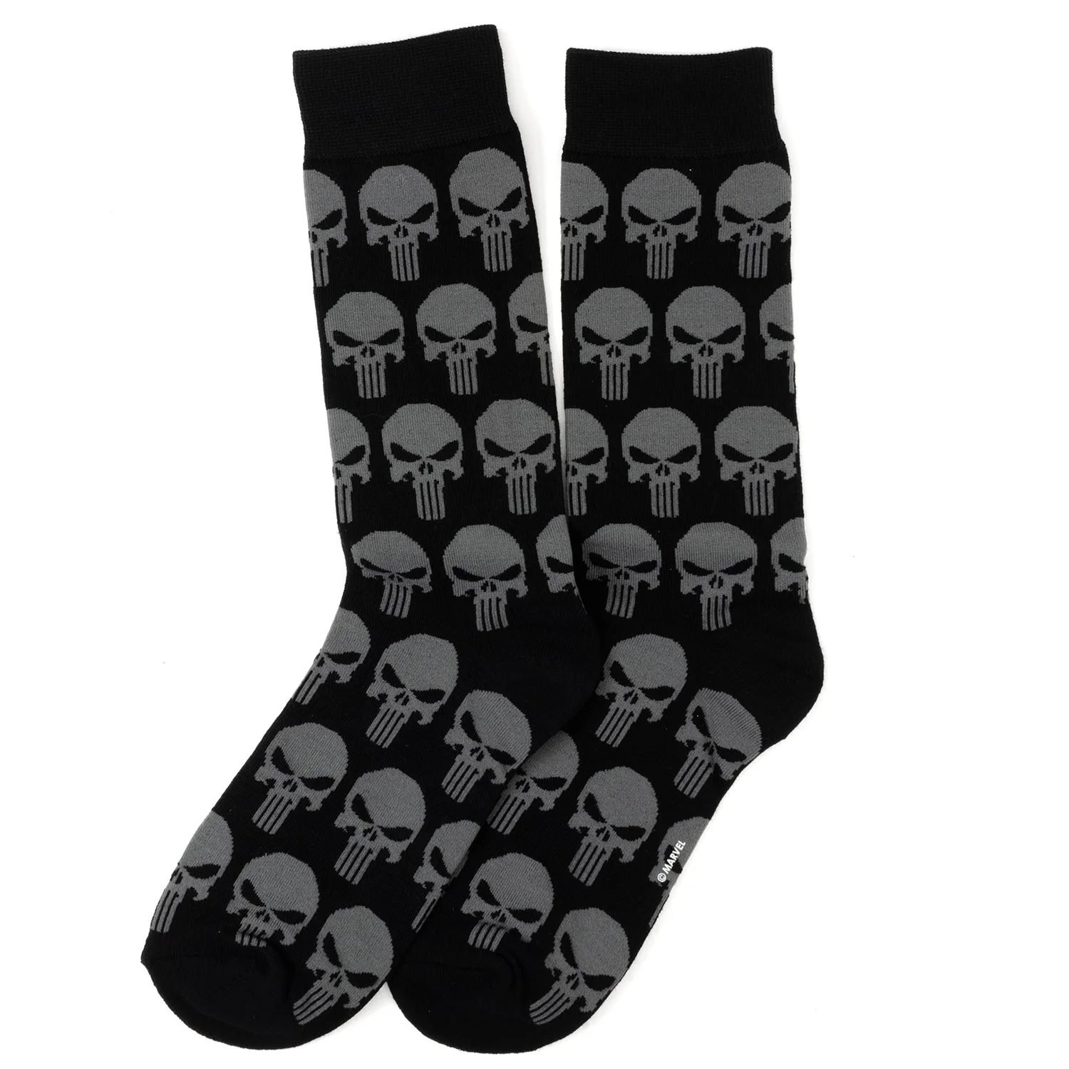 Marvel Punisher Black Socks and Silver Lapel Pin Gift Set - Image 4