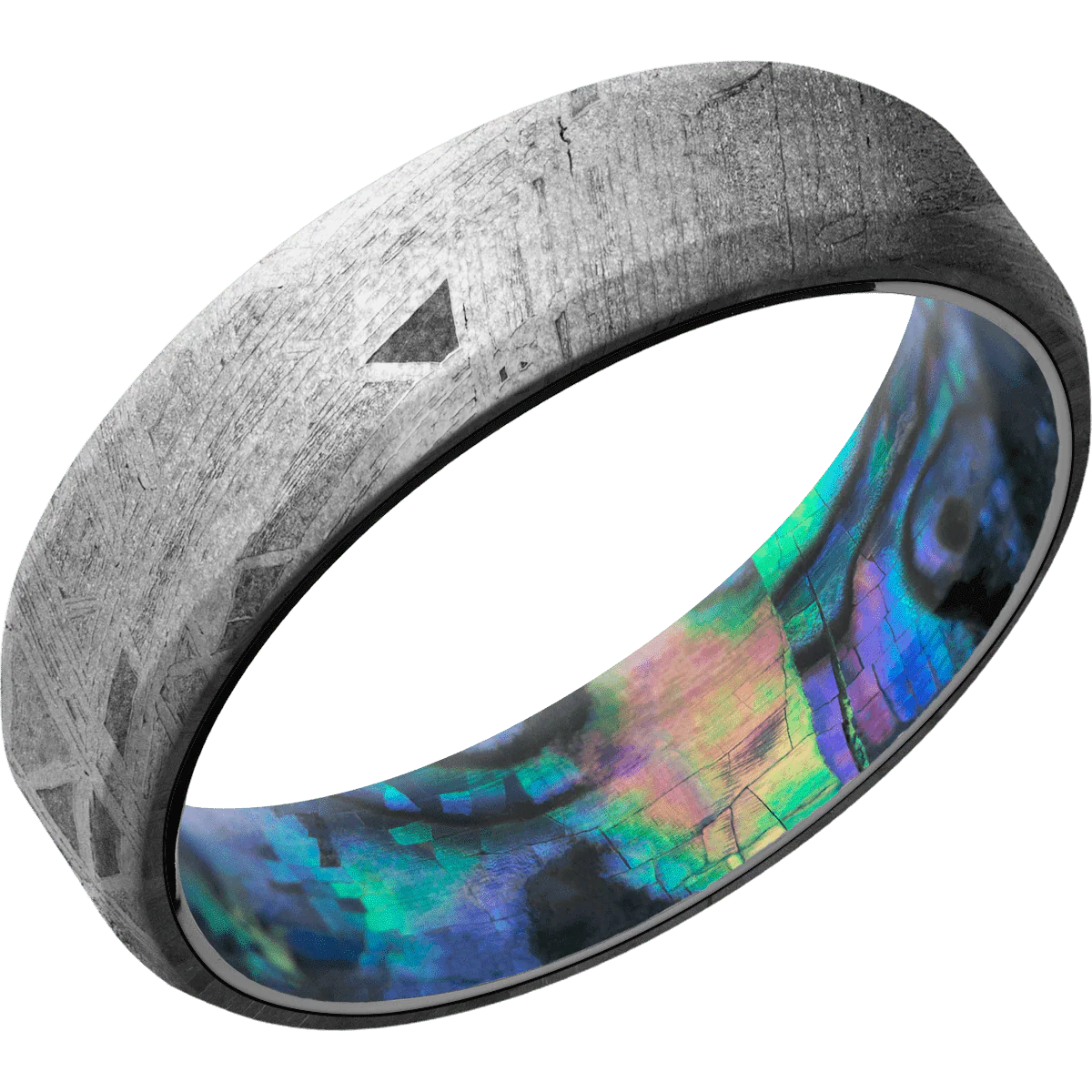 Meteorite + None Finish + Abalone - Image 2