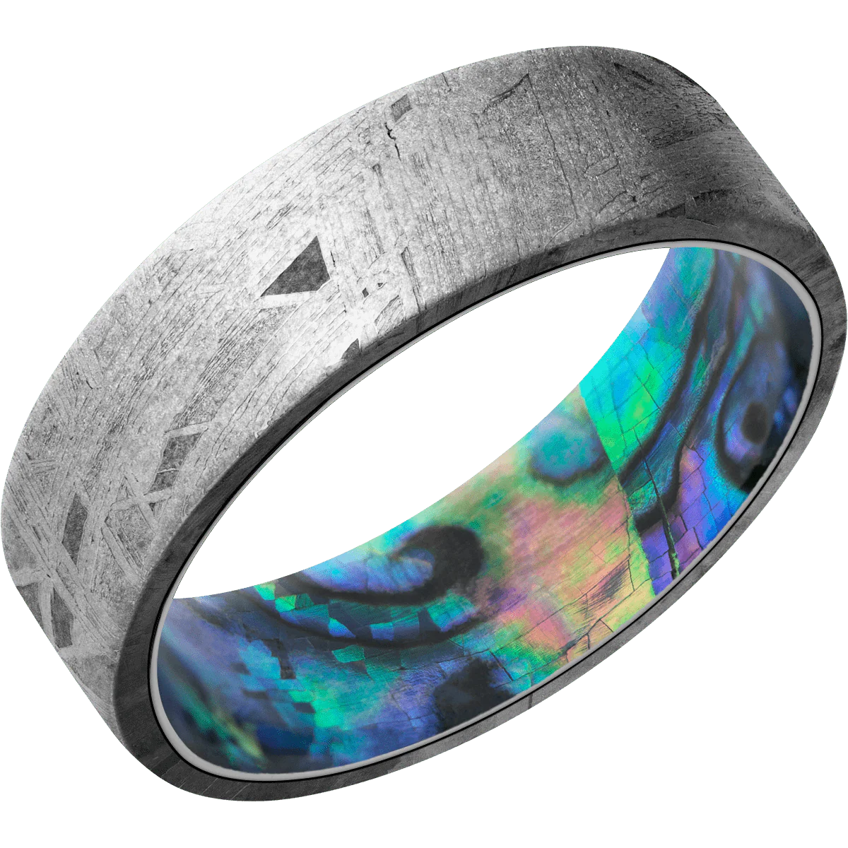Meteorite + None Finish + Abalone - Image 2