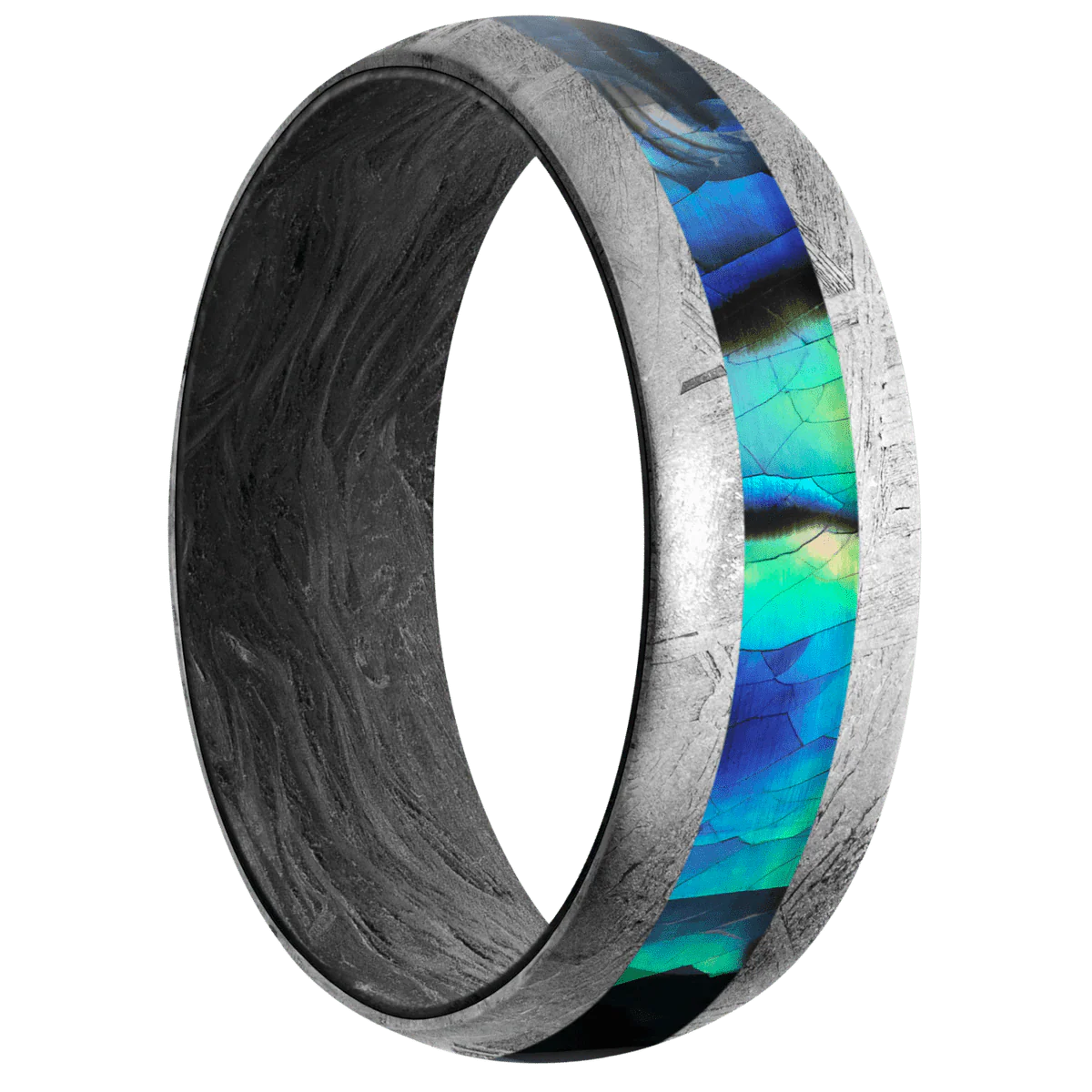 Meteorite + None Finish + Forged Carbon Fiber