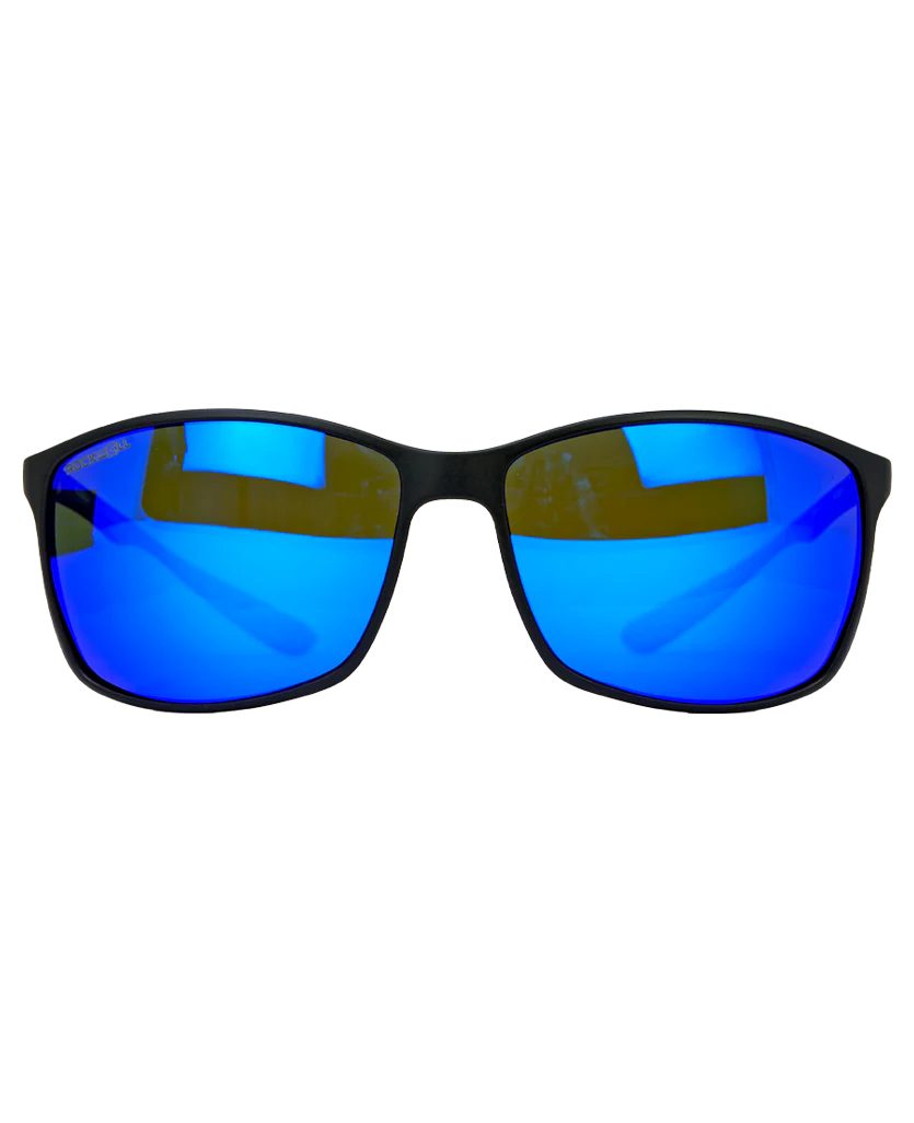 Milano (Black/Blue Mirror Polarized Lens)