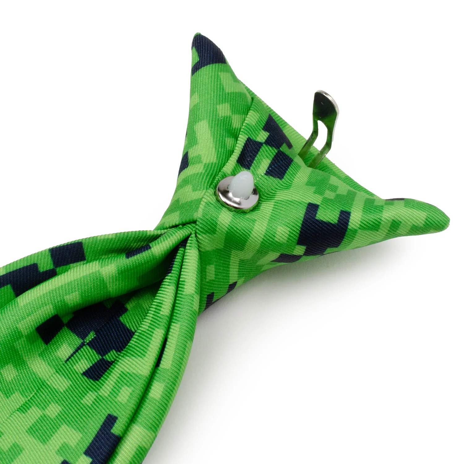 Minecraft Creeper Green Boy's Tie - Image 6