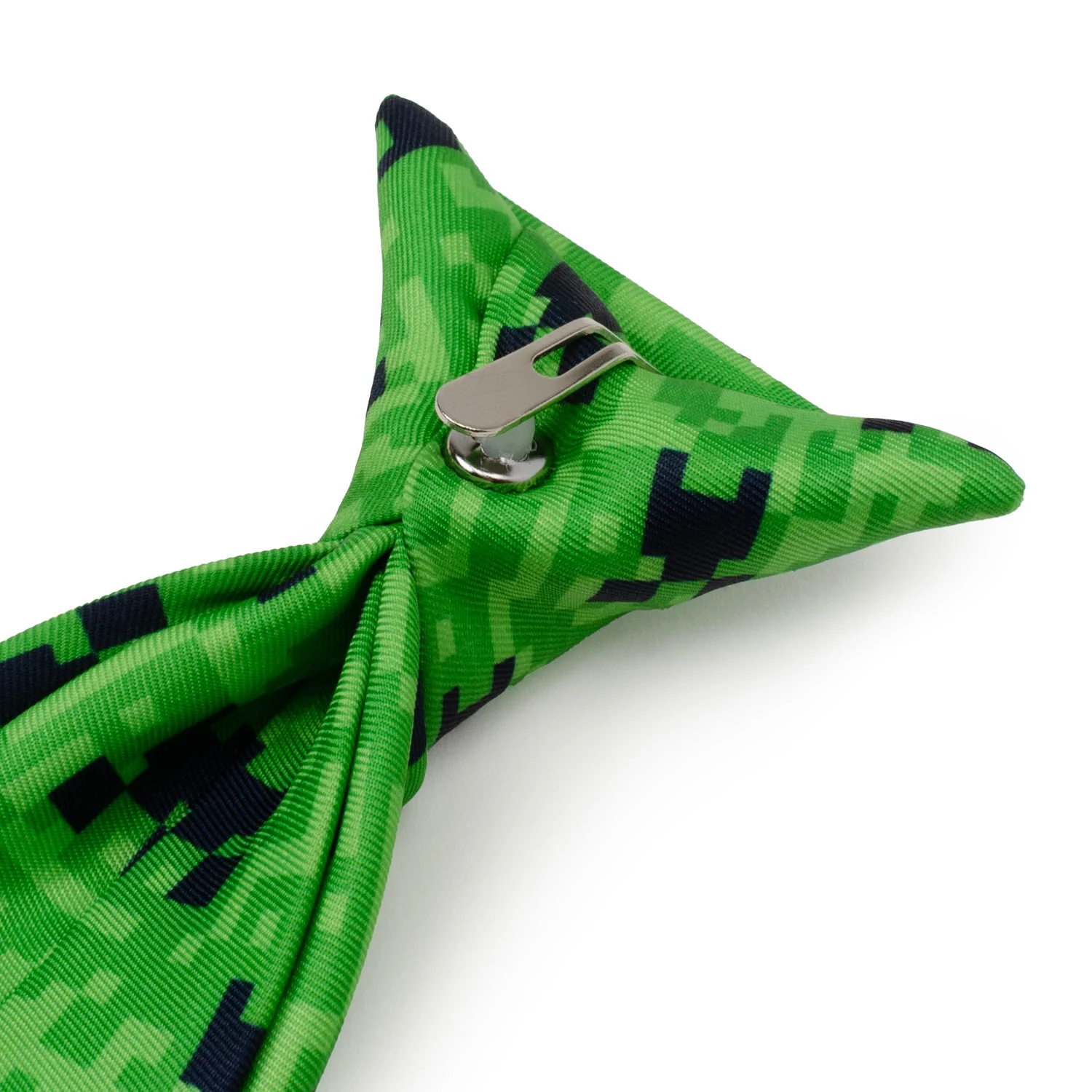 Minecraft Creeper Green Father/Son Tie Set - Image 9