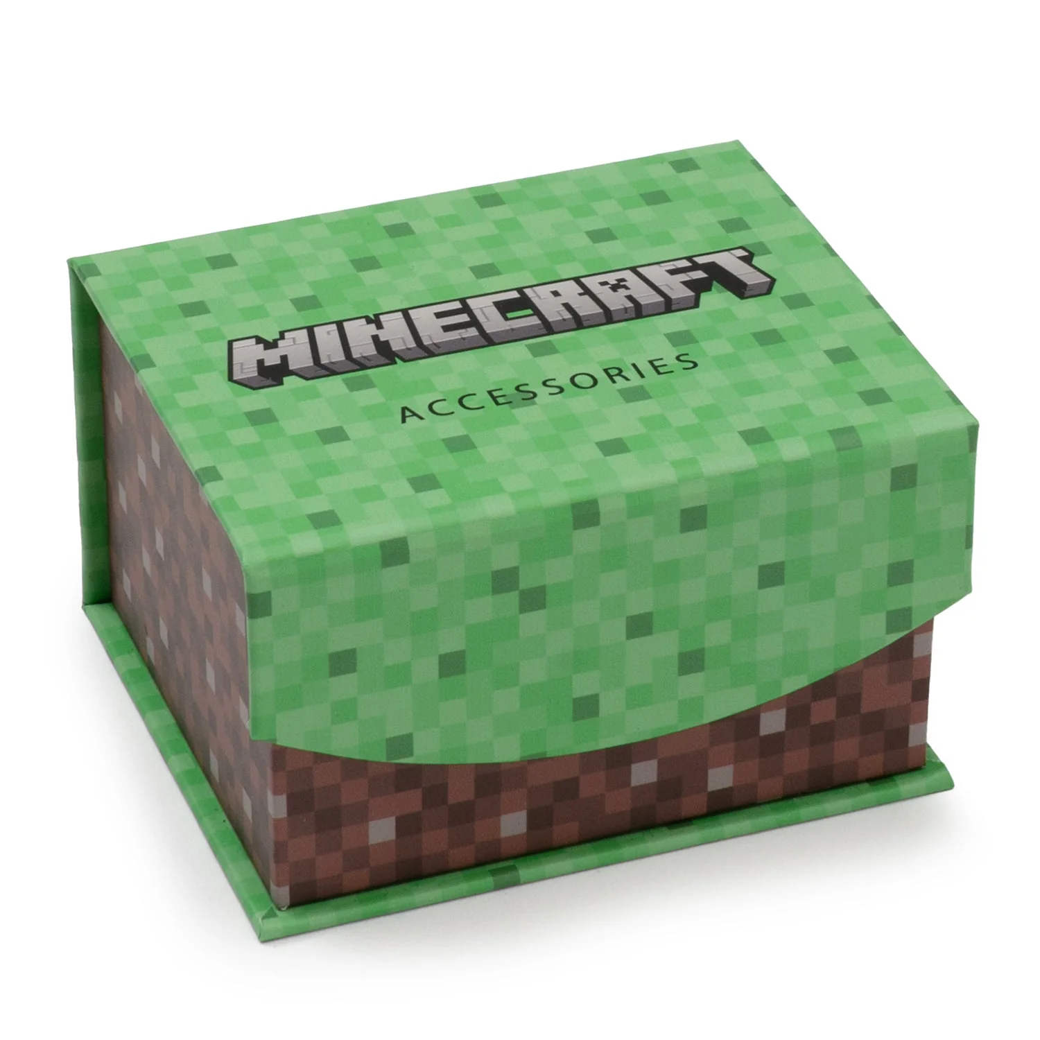 Minecraft Creeper Hidden Message Silver Tie Bar - Image 5