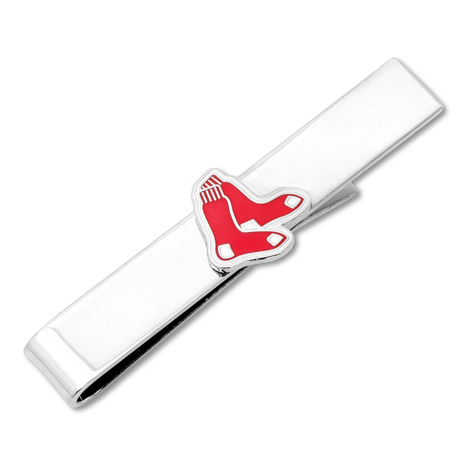 MLB Boston Red Sox Cufflinks and Tie Bar Gift Set - Image 6